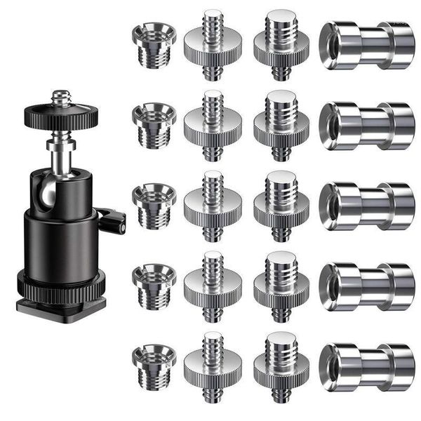 tripods camera screw, 21 pcs 1/4 inch 3/8 converter threaded screws 1/4inch shoe adapter mount ball head set camera/trip1
tripods camera screw, 21 pcs 1/4 inch 3/8 converter threaded screws 1/4inch shoe adapter mount ball head set camera/trip1