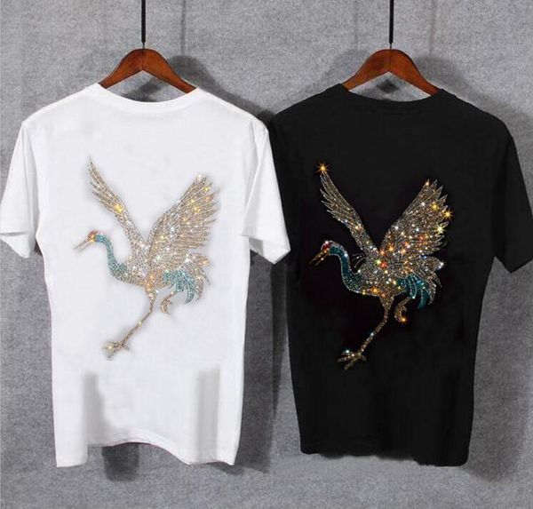 fashion design casual rhinestone men's t-shirts standard-fit stylish wear short sleeve cool style, White;black
fashion design casual rhinestone men's t-shirts standard-fit stylish wear short sleeve cool style, White;black