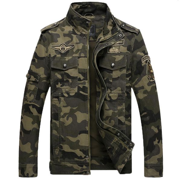 2021 the new men commuflage spring fall cotton air force coats man-on-air tactics casual ourwear jacket 7pgi, Black;brown
2021 the new men commuflage spring fall cotton air force coats man-on-air tactics casual ourwear jacket 7pgi, Black;brown