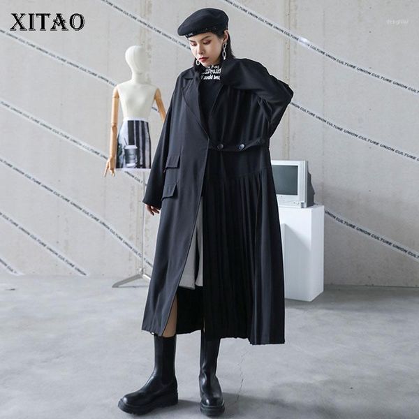xitao pleated drawstring trench women fashion new 2020 autumn plus size pocket full sleeve minority casual style coat zp35151, Tan;black
xitao pleated drawstring trench women fashion new 2020 autumn plus size pocket full sleeve minority casual style coat zp35151, Tan;black