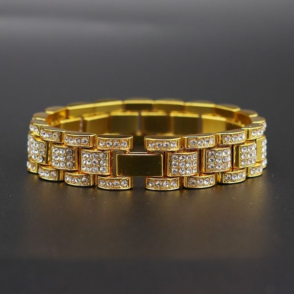 j2bmd diamond inlaid tank vest hiphop bracelet 15mm hip hop men's exaggerated full diamond widened bracelet poqqm, Golden;silver
j2bmd diamond inlaid tank vest hiphop bracelet 15mm hip hop men's exaggerated full diamond widened bracelet poqqm, Golden;silver