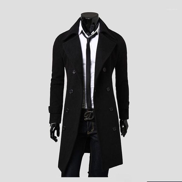 new men's coat medium length lapel single breasted solid autumn winter wind proof warm stretchy casual fashion male windbreaker1, Black
new men's coat medium length lapel single breasted solid autumn winter wind proof warm stretchy casual fashion male windbreaker1, Black