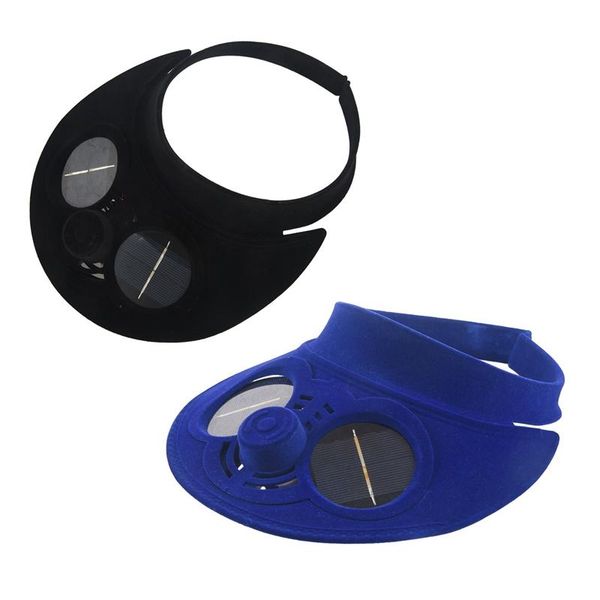 2 pcs summer sport outdoor hat cap with solar sun power cooling fan bicycling climbing-black & blue, Blue;gray
2 pcs summer sport outdoor hat cap with solar sun power cooling fan bicycling climbing-black & blue, Blue;gray