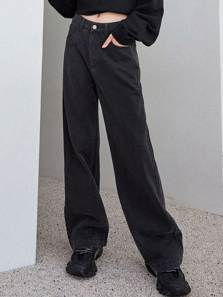 dazy button front pocket detail boyfriend jeans r3gp#, Blue
dazy button front pocket detail boyfriend jeans r3gp#, Blue