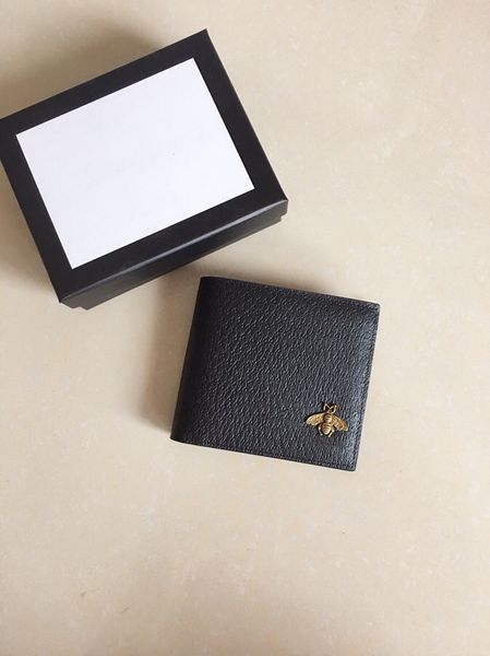 black genuinel leather with gold bee short mens wallet with box luxurys designers wallet womens wallet purse card holder, Red;black
black genuinel leather with gold bee short mens wallet with box luxurys designers wallet womens wallet purse card holder, Red;black