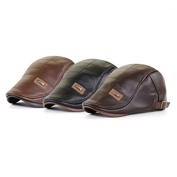 men beret hat real leather flat cap warm autumn winter male adjustable gatsby mens retro beret caps newsboy1, Blue;gray
men beret hat real leather flat cap warm autumn winter male adjustable gatsby mens retro beret caps newsboy1, Blue;gray