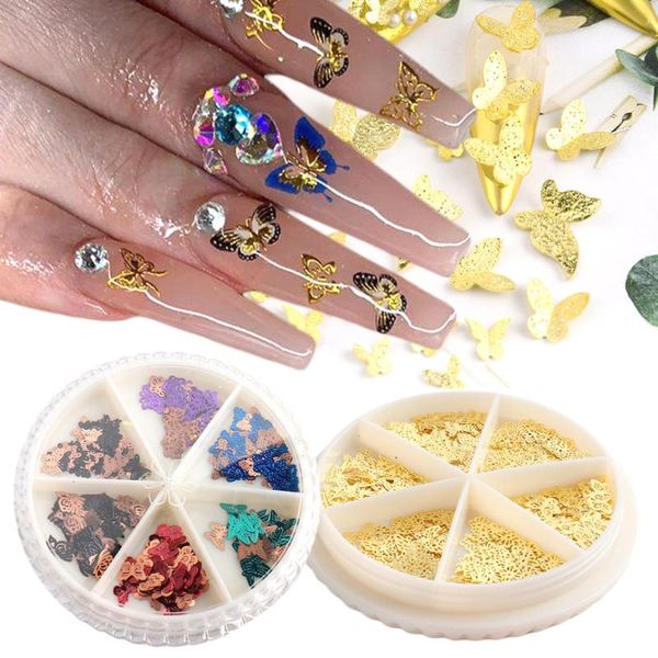 nail art decorations mixed size butterfly gold alloy slices 3d paillette nails accessories manicure jewelry sequins nf1628, Silver;gold
nail art decorations mixed size butterfly gold alloy slices 3d paillette nails accessories manicure jewelry sequins nf1628, Silver;gold