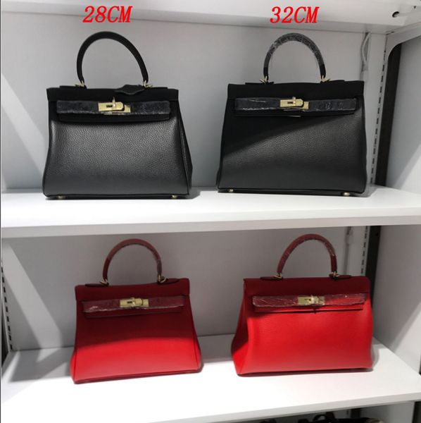 european and american classic super soft leather women's layer cowhide kaili bag lychee grain kaili bag lady hand bill of lading should, Black;red
european and american classic super soft leather women's layer cowhide kaili bag lychee grain kaili bag lady hand bill of lading should, Black;red