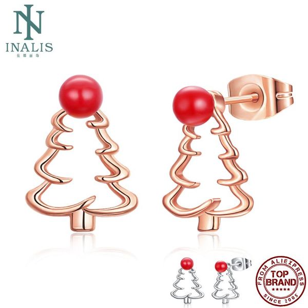 inalis christmas tree shape luxury earrings for women round enamel rose gold plated stud earring fashion jewelry to girlfriend, Golden;silver
inalis christmas tree shape luxury earrings for women round enamel rose gold plated stud earring fashion jewelry to girlfriend, Golden;silver