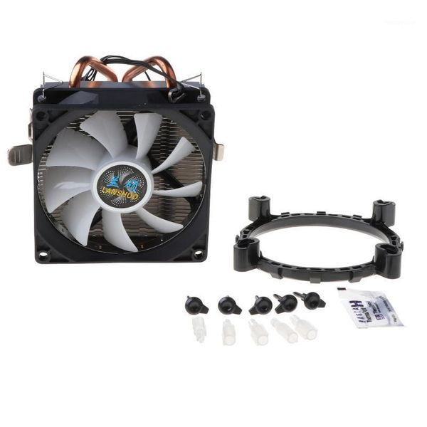 cpu cooler 2 copper heat pipes 3pin cpu cooling fan with 5 colors light for lga 1151/1155/1156/am2+/am3+/am41
cpu cooler 2 copper heat pipes 3pin cpu cooling fan with 5 colors light for lga 1151/1155/1156/am2+/am3+/am41
