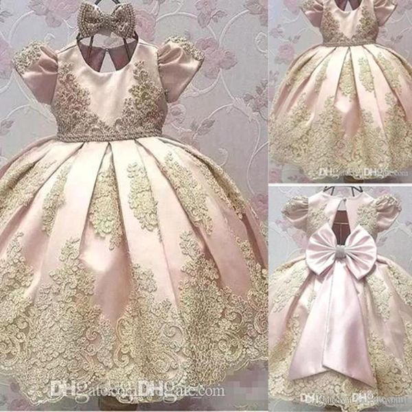 short sleeves flower girl dresses big bow toddler gold applique kids communion dress birthday party pageant gown ba9989, Red;yellow
short sleeves flower girl dresses big bow toddler gold applique kids communion dress birthday party pageant gown ba9989, Red;yellow