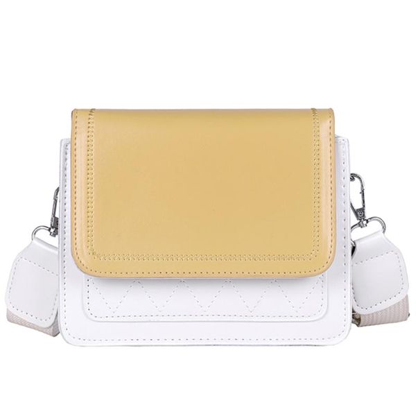 quality wide strap female shoulder bag mini leather crossbody bags for women casual flap bag patchwork ladies' messenger sac
quality wide strap female shoulder bag mini leather crossbody bags for women casual flap bag patchwork ladies' messenger sac