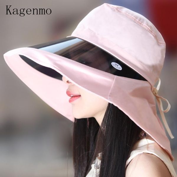 wide brim hats kagenmo summer women's uv mirror large along the sunbonnet neck sun hat anti-uv fashion waterproof sunscreen, Blue;gray
wide brim hats kagenmo summer women's uv mirror large along the sunbonnet neck sun hat anti-uv fashion waterproof sunscreen, Blue;gray