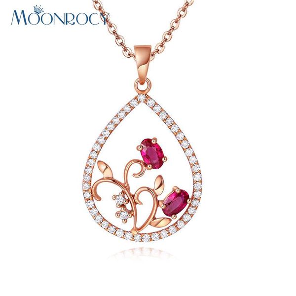 pendant necklaces moonrocy drop rose gold color waterdrop flower red crystal necklace choker pink jewelry wholesale for women, Silver
pendant necklaces moonrocy drop rose gold color waterdrop flower red crystal necklace choker pink jewelry wholesale for women, Silver