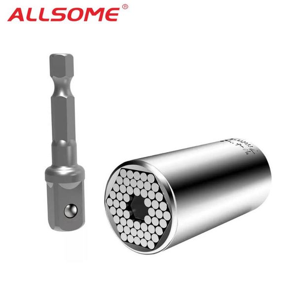 allsome universal torque socket wrench head set socket sleeve 7-19mm power drill ratchet bushing spanner repair tools ht2593+
allsome universal torque socket wrench head set socket sleeve 7-19mm power drill ratchet bushing spanner repair tools ht2593+