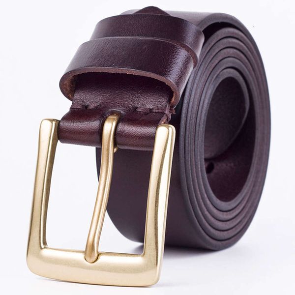 pure copper buckle belt men's leather layer tree cream pure cow leather needle buckle belt trouser belt, Black;brown
pure copper buckle belt men's leather layer tree cream pure cow leather needle buckle belt trouser belt, Black;brown
