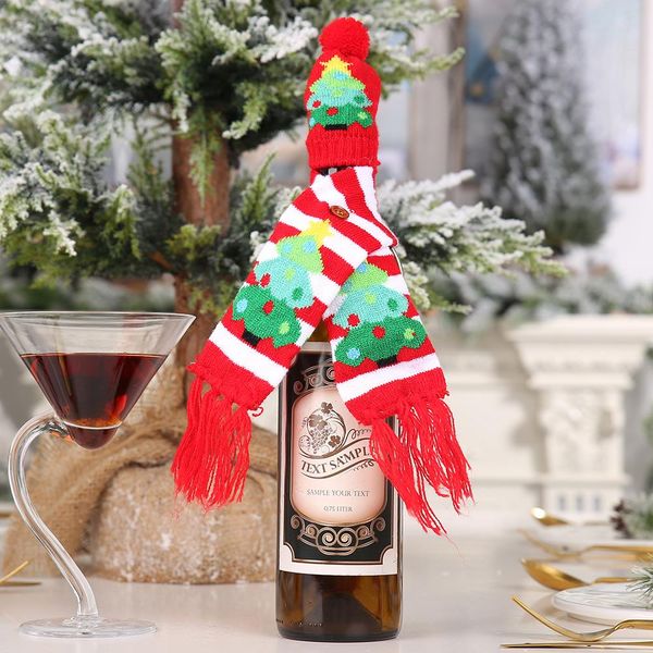 luanqi wine bottle sweater cover bag wine bottle dust cover santa claus knitted hat xmas dinner party natale 2020 cristmas decor wmtbew
luanqi wine bottle sweater cover bag wine bottle dust cover santa claus knitted hat xmas dinner party natale 2020 cristmas decor wmtbew