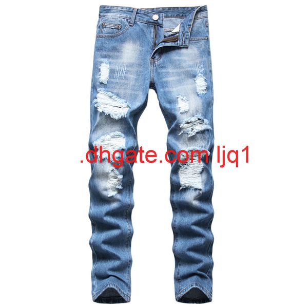big size four seasons straight foot tight large straight tube basic casual wash mid waist light blue pants
big size four seasons straight foot tight large straight tube basic casual wash mid waist light blue pants