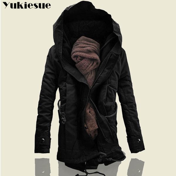 new men padded parka cotton coat winter hooded jacket mens fashion large size coat thick warm parkas black army green 6xl 201214
new men padded parka cotton coat winter hooded jacket mens fashion large size coat thick warm parkas black army green 6xl 201214