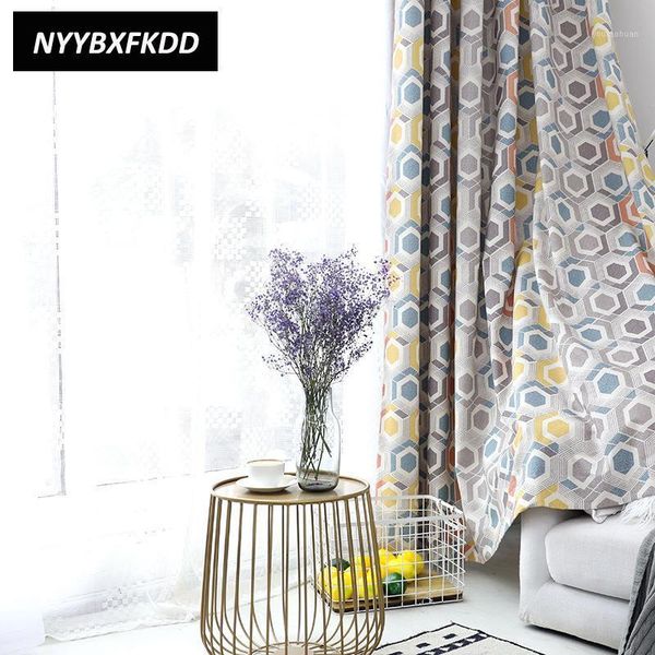 curtain & drapes geometric polyester cotton modern simple fine printed curtains cloth for bedroom living room window treatments1
curtain & drapes geometric polyester cotton modern simple fine printed curtains cloth for bedroom living room window treatments1