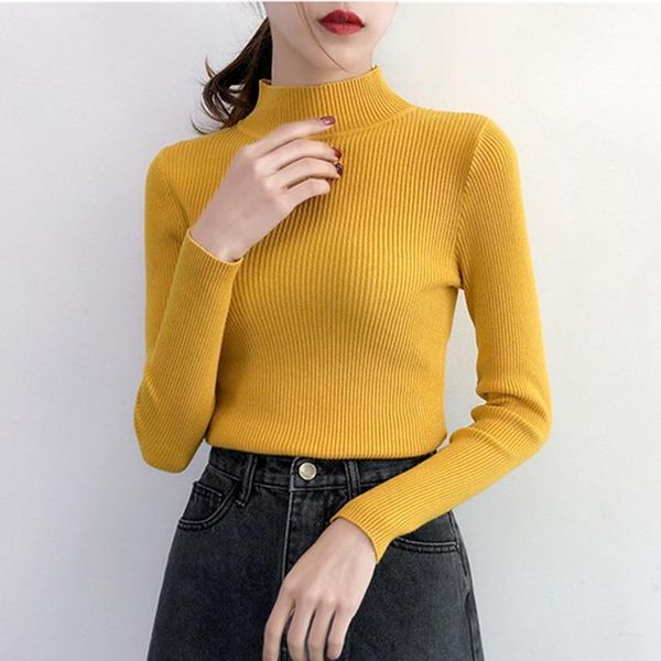 bottoming sweater autumn winter pullover basic solid color sweaters long sleeve turtleneck casual knitted pullover1, White;black
bottoming sweater autumn winter pullover basic solid color sweaters long sleeve turtleneck casual knitted pullover1, White;black