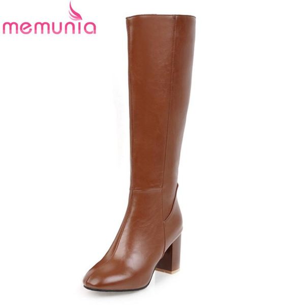 memunia 2020 fashion knee high boots women solid colors zip high heels shoes ladies autumn winter boots woman big size 45, Black
memunia 2020 fashion knee high boots women solid colors zip high heels shoes ladies autumn winter boots woman big size 45, Black