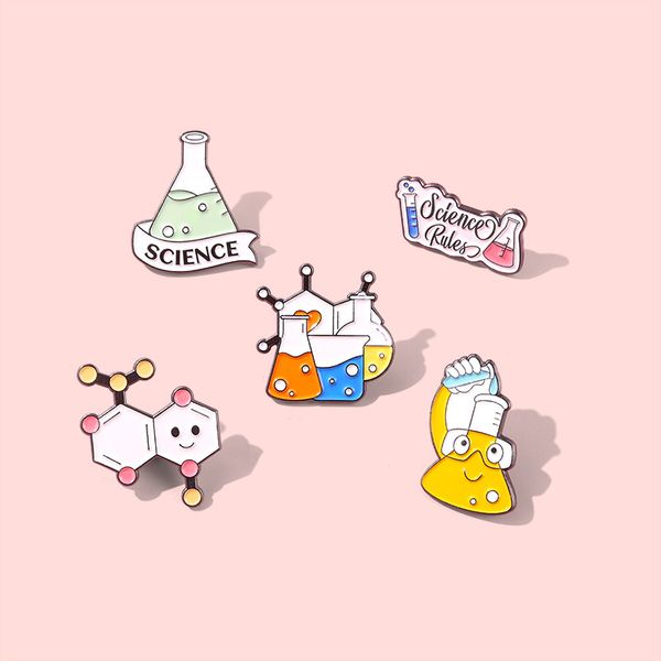 cartoon experiment flask beaker brooch set 5pcs science series gene chain enamel paint badges for girls pin shirt jewelry gift clothes acces, Gray
cartoon experiment flask beaker brooch set 5pcs science series gene chain enamel paint badges for girls pin shirt jewelry gift clothes acces, Gray