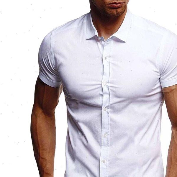 white shirt men summer short sleeves casual pure color shirts short sleeve down collar male, White;black
white shirt men summer short sleeves casual pure color shirts short sleeve down collar male, White;black