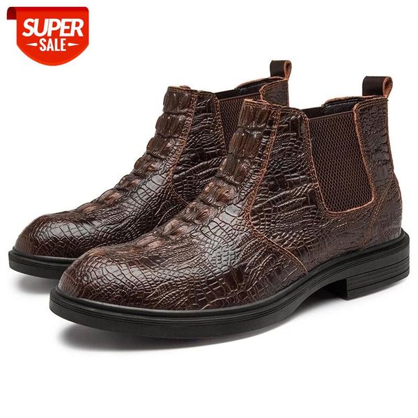 men's business boots men's walking fashion ankle boots winter fur warm crocodile pattern shoes 37-47 #vf9c
men's business boots men's walking fashion ankle boots winter fur warm crocodile pattern shoes 37-47 #vf9c