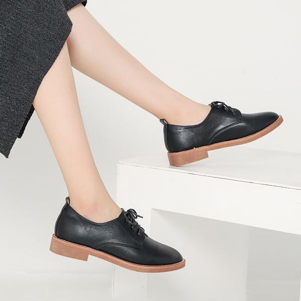 осень весна женский броги женская обувь круглый toe британский стиль платье женщин дерби ретро полуботинок oulyyyogo, Black 
осень весна женский броги женская обувь круглый toe британский стиль платье женщин дерби ретро полуботинок oulyyyogo, Black