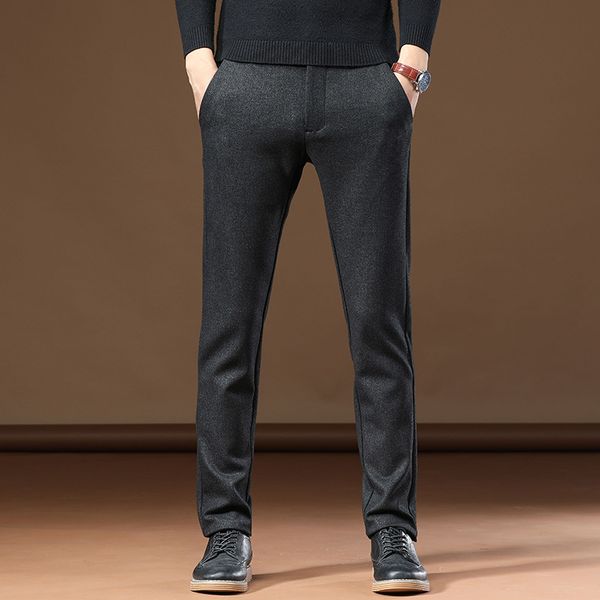 2021 casual autumn loose straight thick korean versatile trend slim long pants men's, Black
2021 casual autumn loose straight thick korean versatile trend slim long pants men's, Black