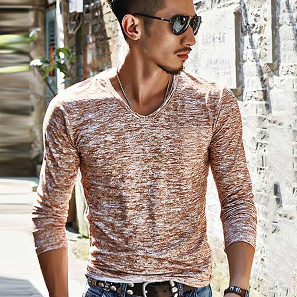 2020 spring men t-shirt long sleeve t shirt men slim basic tee summer v neck tees shirts plus size 3xl clothing1, White;black
2020 spring men t-shirt long sleeve t shirt men slim basic tee summer v neck tees shirts plus size 3xl clothing1, White;black