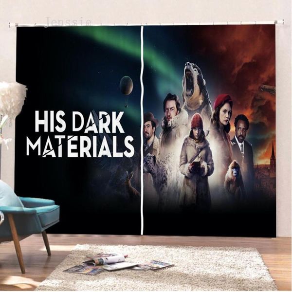 his dark materials blackout curtain for living room bedroom modern shading home window curtain customizable drapes
his dark materials blackout curtain for living room bedroom modern shading home window curtain customizable drapes