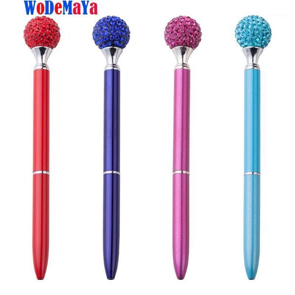 10pcs/lot carat diamond crystal metal case ballpoint pen wedding office school supplies gift roller ball pens1, Blue;orange
10pcs/lot carat diamond crystal metal case ballpoint pen wedding office school supplies gift roller ball pens1, Blue;orange