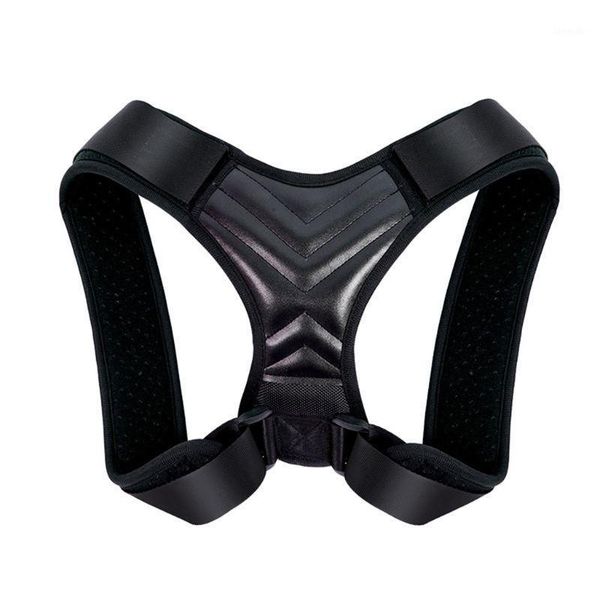 back support brace belt adjustable posture corrector clavicle spine back1, Black;blue
back support brace belt adjustable posture corrector clavicle spine back1, Black;blue