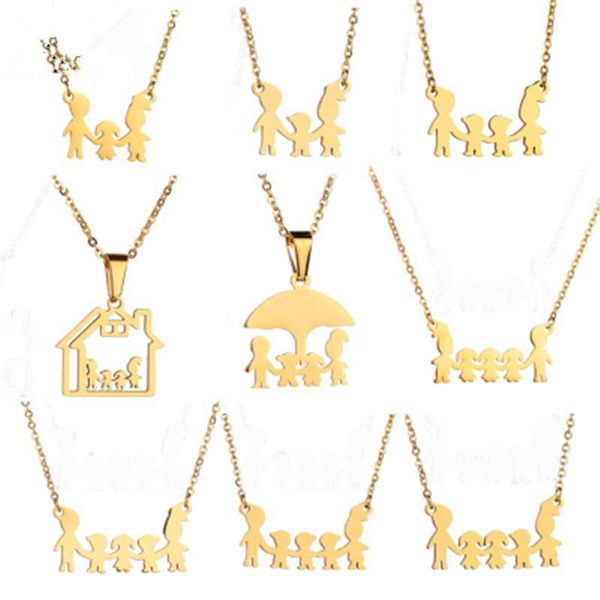 pendant necklaces family love mom dad son daughter gifts stainless steel pendants boys girls mothers fathers necklace for children kids, Silver
pendant necklaces family love mom dad son daughter gifts stainless steel pendants boys girls mothers fathers necklace for children kids, Silver