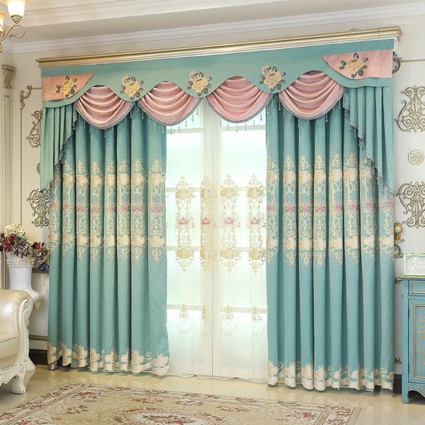 curtain & drapes european style curtains for living room dining bedroom high-end embroidered tulle window valance can be customized1
curtain & drapes european style curtains for living room dining bedroom high-end embroidered tulle window valance can be customized1