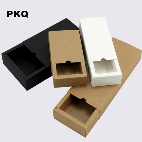 10pcs black kraft gift packaging cardboard box black packing gift box white paper drawer wedding favor delicate drawer
10pcs black kraft gift packaging cardboard box black packing gift box white paper drawer wedding favor delicate drawer