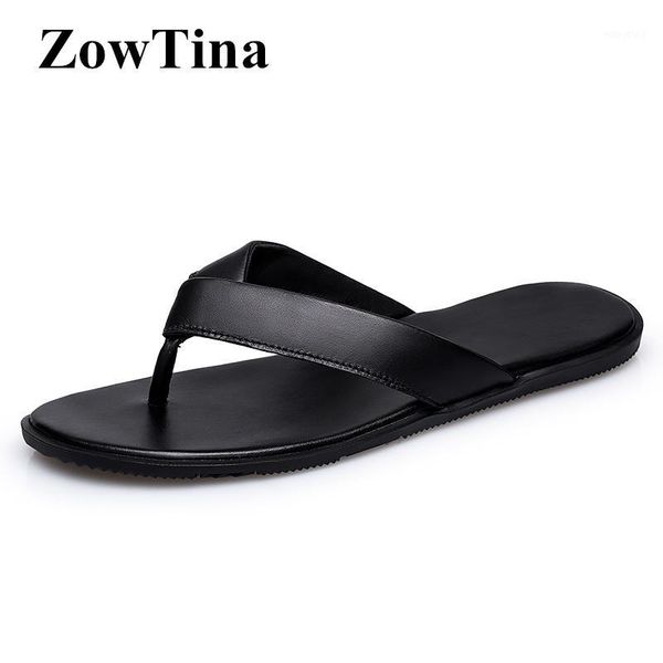 black real leather men flats slippers fashion design beach flip flops shoes for man summer sandalias masculino male slides1
black real leather men flats slippers fashion design beach flip flops shoes for man summer sandalias masculino male slides1