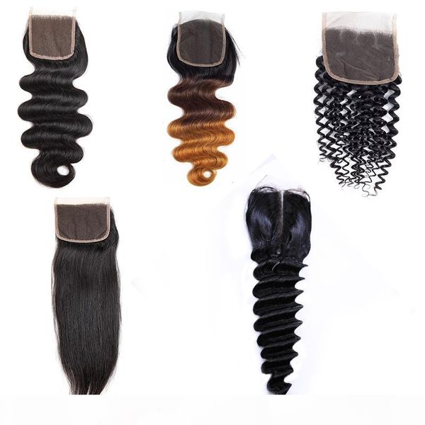 human hair closure body wave straight deep wave curly wave brazilian indian 100% unprocessed human hair pieces 8-20inch, Black;brown
human hair closure body wave straight deep wave curly wave brazilian indian 100% unprocessed human hair pieces 8-20inch, Black;brown