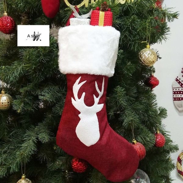 2necy 2020 embroidered elk supplies stockings ornaments socks candy gift pendant pendants christmas christmas socks bag 8uk3a
2necy 2020 embroidered elk supplies stockings ornaments socks candy gift pendant pendants christmas christmas socks bag 8uk3a