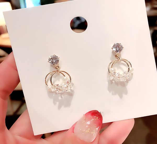 2020 new crystal pearl earrings, high-end sense of all-match pearl earrings, temperament earrings, thin face earrings, Black
2020 new crystal pearl earrings, high-end sense of all-match pearl earrings, temperament earrings, thin face earrings, Black