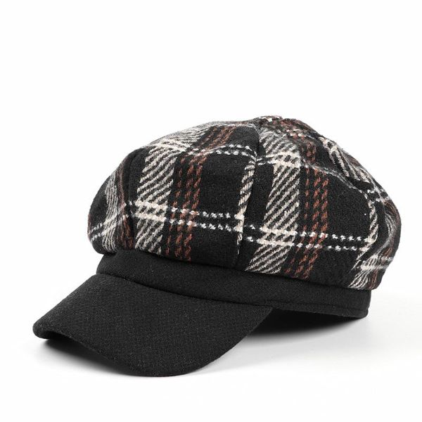 stingy brim hats ldslyjr 2021 cotton plaid sboy cap beret casual painter hat peaked octagonal for women and men 22, Blue;gray
stingy brim hats ldslyjr 2021 cotton plaid sboy cap beret casual painter hat peaked octagonal for women and men 22, Blue;gray