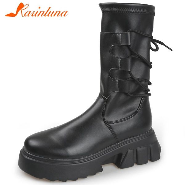 karin dropship обувь высокого качества большой размер 40 круглый toe lace-up flat платформа solid осень слип-on boots, Black
karin dropship обувь высокого качества большой размер 40 круглый toe lace-up flat платформа solid осень слип-on boots, Black