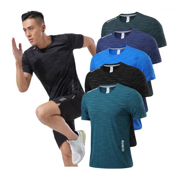 running jerseys men sport shirts workout print tshirt bodybuilding short sleeve quick dry traning gym tee1, Black;blue
running jerseys men sport shirts workout print tshirt bodybuilding short sleeve quick dry traning gym tee1, Black;blue