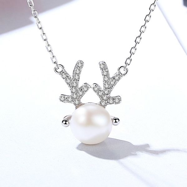 925 sterling silver necklace womens choker japanese and korean birthday personalized pendant jewelry deer shell pearls necklace for a girlfr
925 sterling silver necklace womens choker japanese and korean birthday personalized pendant jewelry deer shell pearls necklace for a girlfr