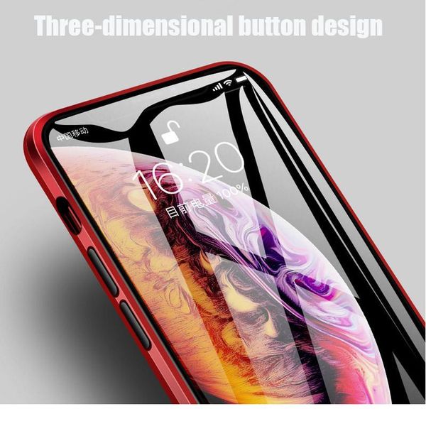 magnetic adsorption metal case for iphone 11 pro x xr xs max 7 8 double side 360 glass cover for ipho qylytv 
magnetic adsorption metal case for iphone 11 pro x xr xs max 7 8 double side 360 glass cover for ipho qylytv