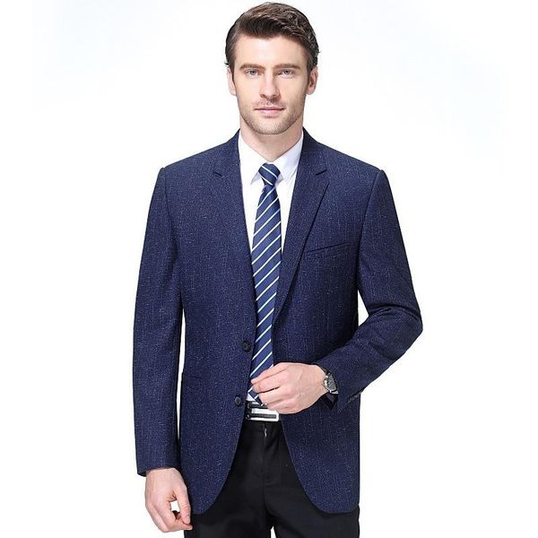 autumn and winter leisure suit jacket dad grid sheet loose middle-aged and old men's suit jacket the men, White;black
autumn and winter leisure suit jacket dad grid sheet loose middle-aged and old men's suit jacket the men, White;black