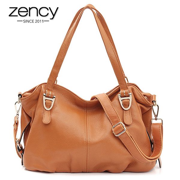 zency large capacity women shoulder bag 100% genuine leather daily casual shopping bags fashion hobos handbag black messenger
zency large capacity women shoulder bag 100% genuine leather daily casual shopping bags fashion hobos handbag black messenger