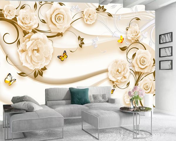 modern mural 3d wallpaper floral delicate flowers and butterflies home decor living room bedroom wallcovering hd wallpaper
modern mural 3d wallpaper floral delicate flowers and butterflies home decor living room bedroom wallcovering hd wallpaper